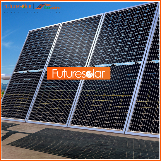 Futuresolar Tier-1-vertikale doppelseitige bifacial solar-panels 350W-380W 